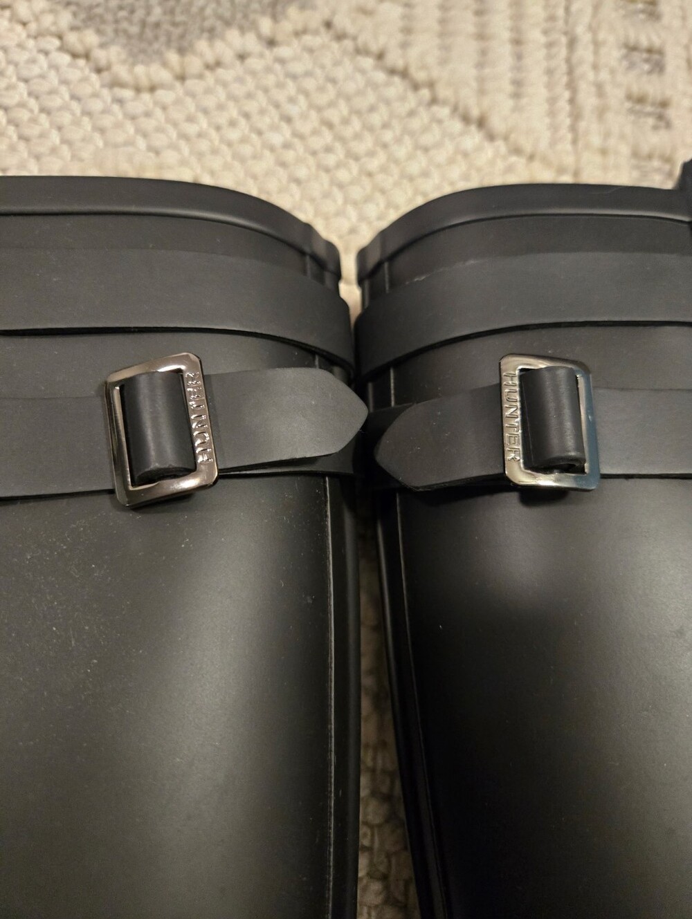 Hunter Matte Black Knee-High Rain Boots - Picture 4 of 6